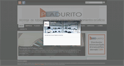 Desktop Screenshot of pladurito.com